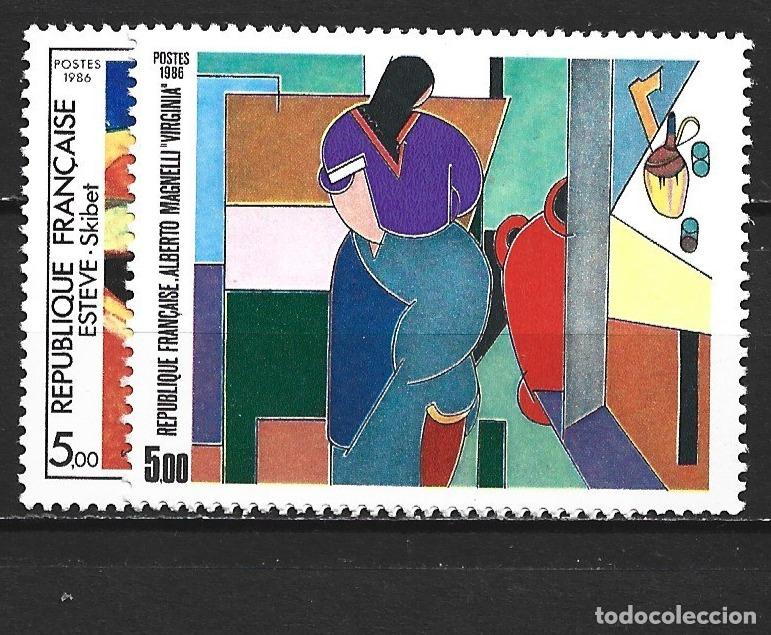 Sellos: FRANCIA YVERT NUM. 2413/2414 ** SERIE COMPLETA SIN FIJASELLOS