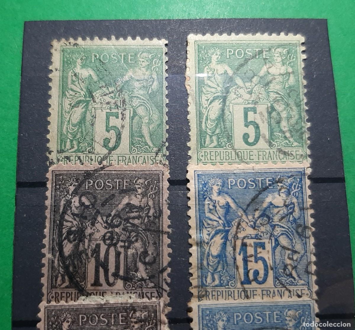 Sellos: (FRANCIA) LOTE DE SELLOS - Foto 2