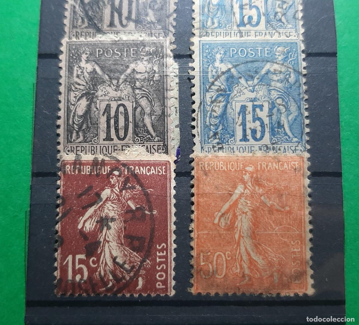 Sellos: (FRANCIA) LOTE DE SELLOS - Foto 3