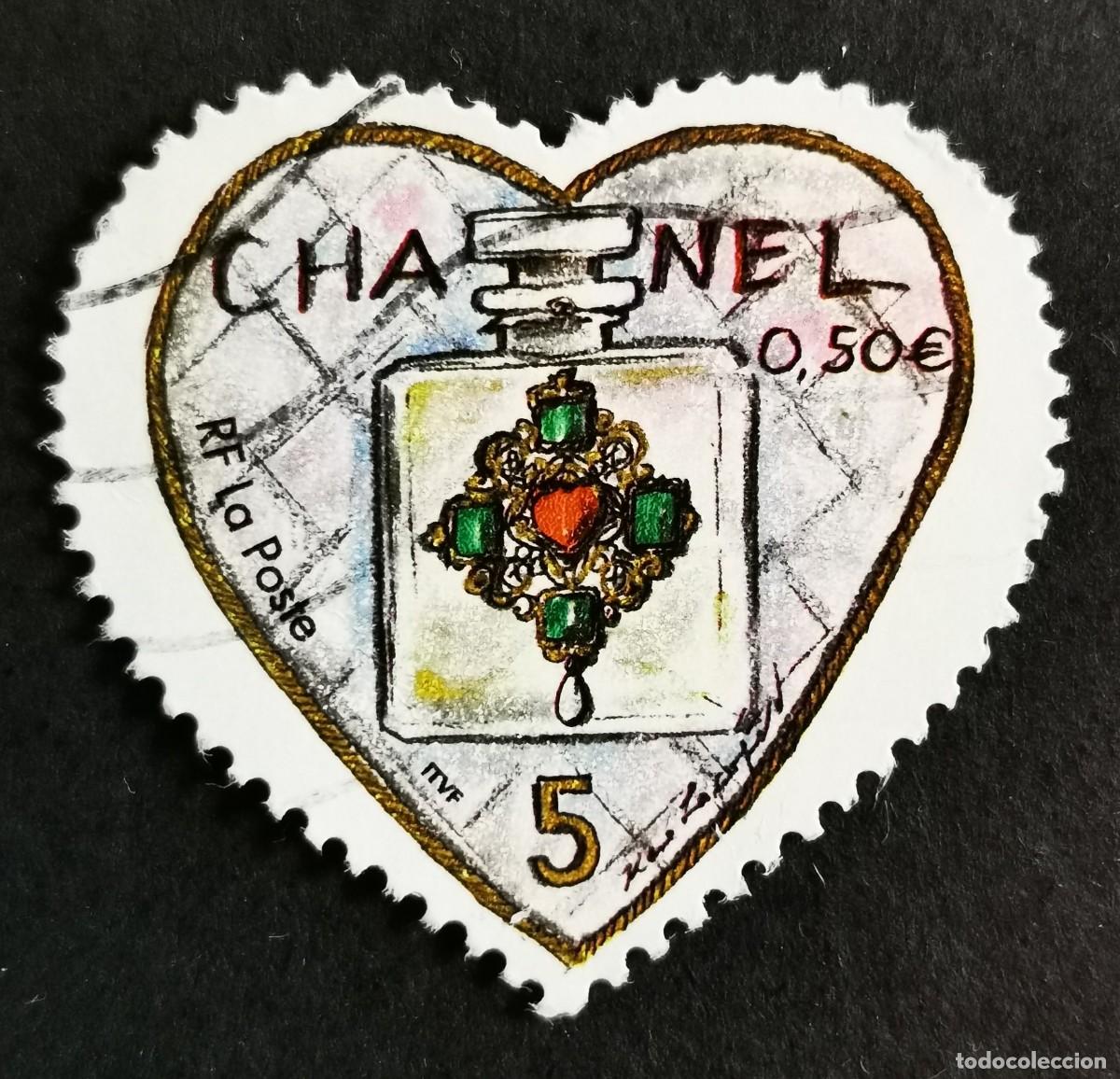 Sellos: Sello Francia 2004, Perfume Hearts Karl Lagerfeld-Chanel 5, 0,50 &euro; Michel: FR 3774I
