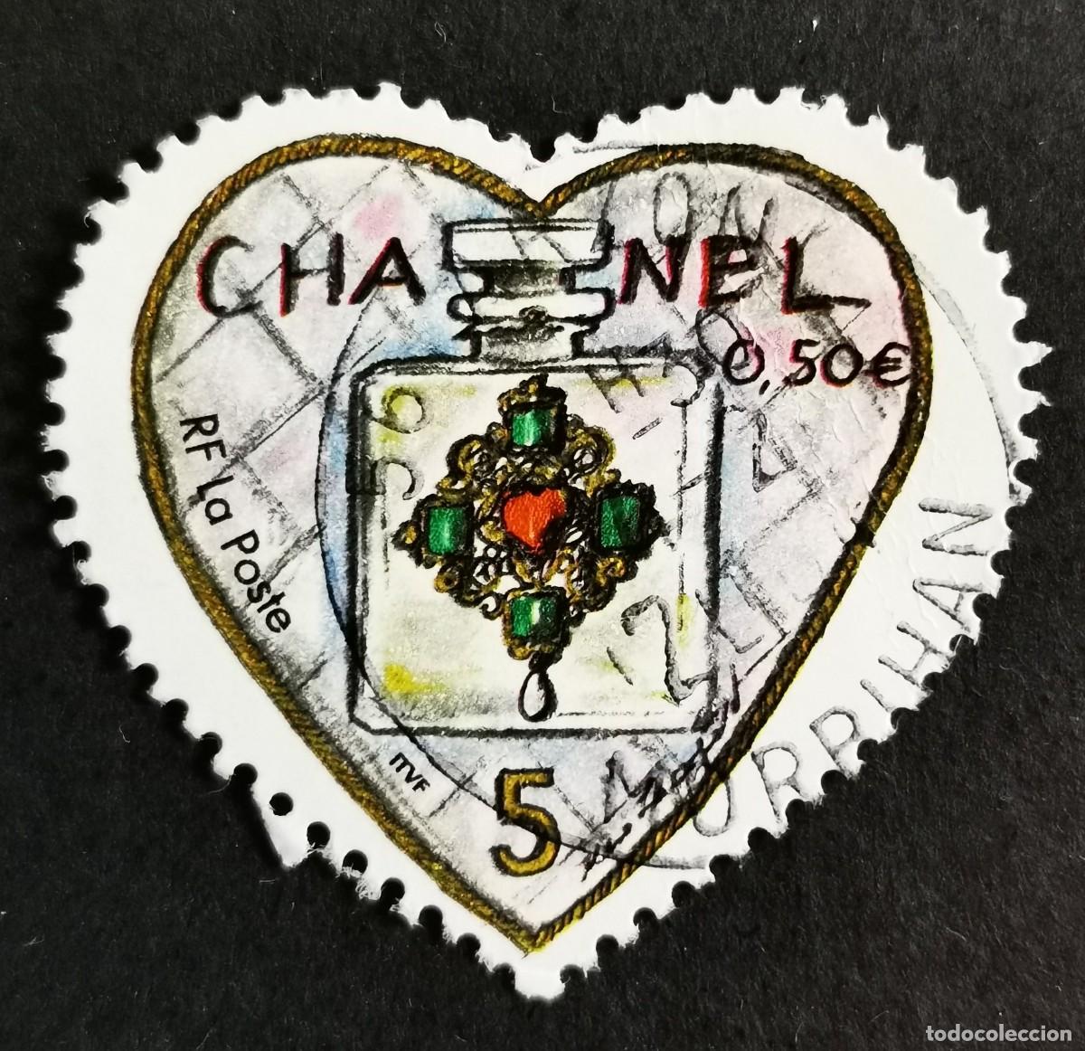 Sellos: Sello Francia 2004, Perfume Hearts Karl Lagerfeld-Chanel 5, 0,50 &euro; Michel: FR 3774I