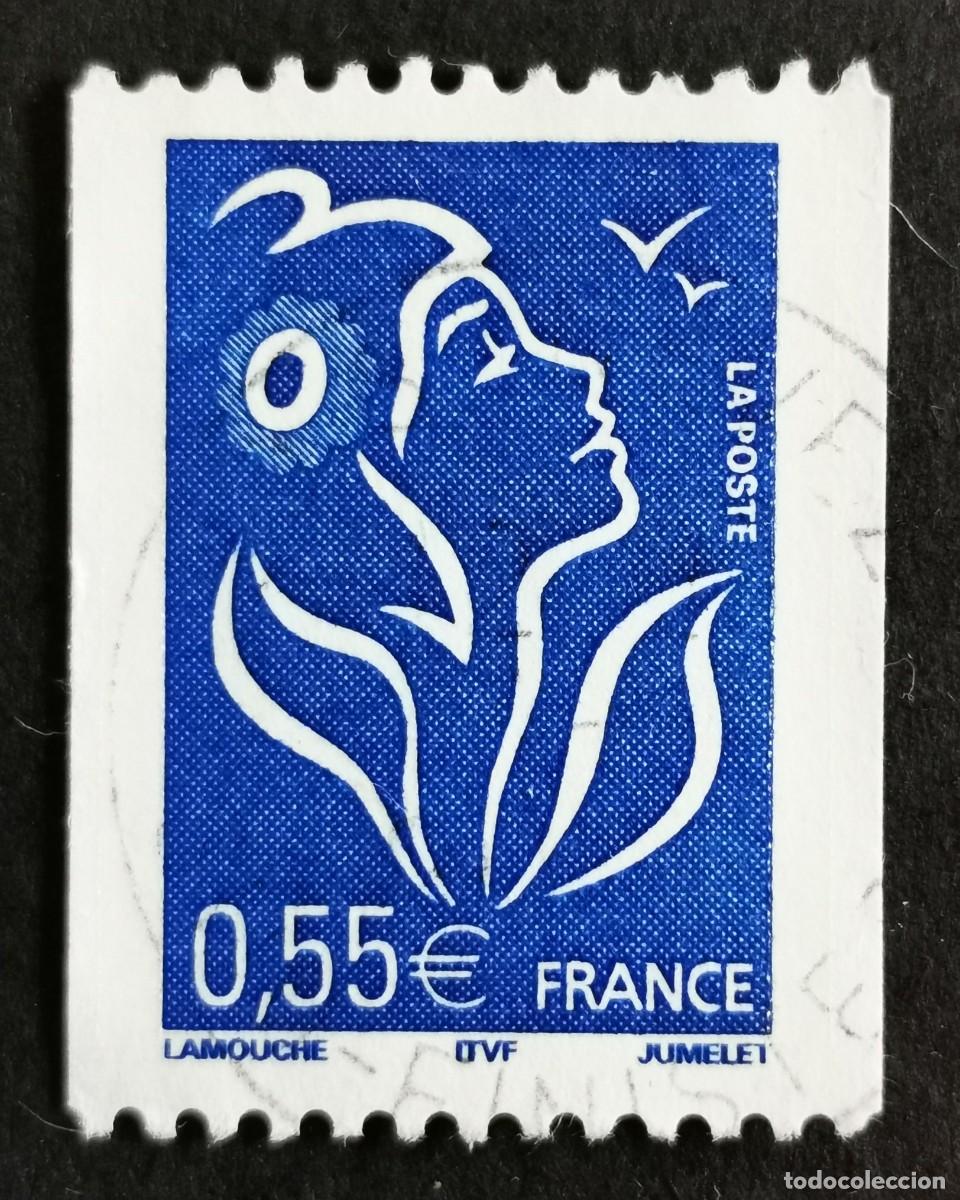 Sellos: Sello Francia 2005, Marianne de Lamouche, 0,55 &euro; Michel: FR 3906IC