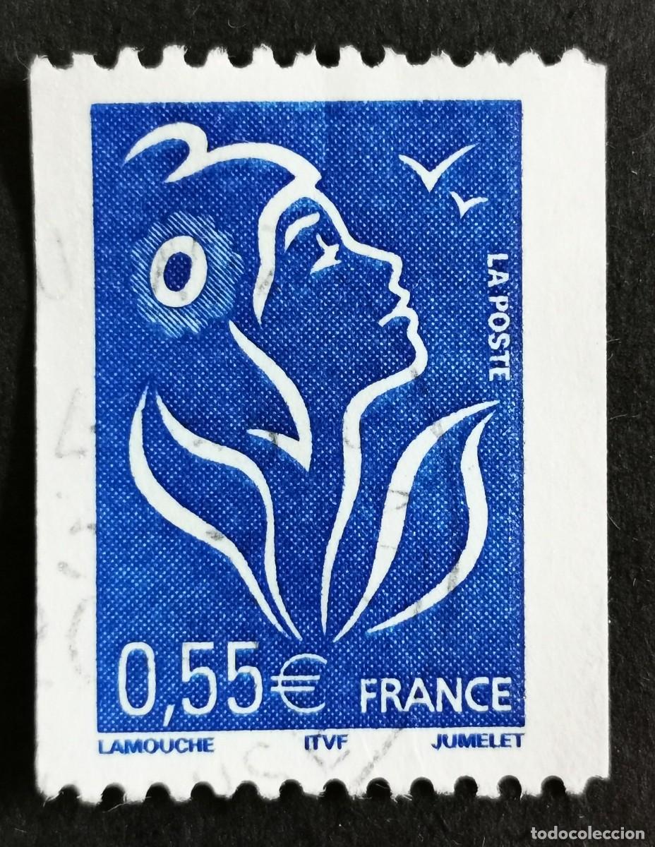 Sellos: Sello Francia 2005, Marianne de Lamouche, 0,55 &euro; Michel: FR 3906IC