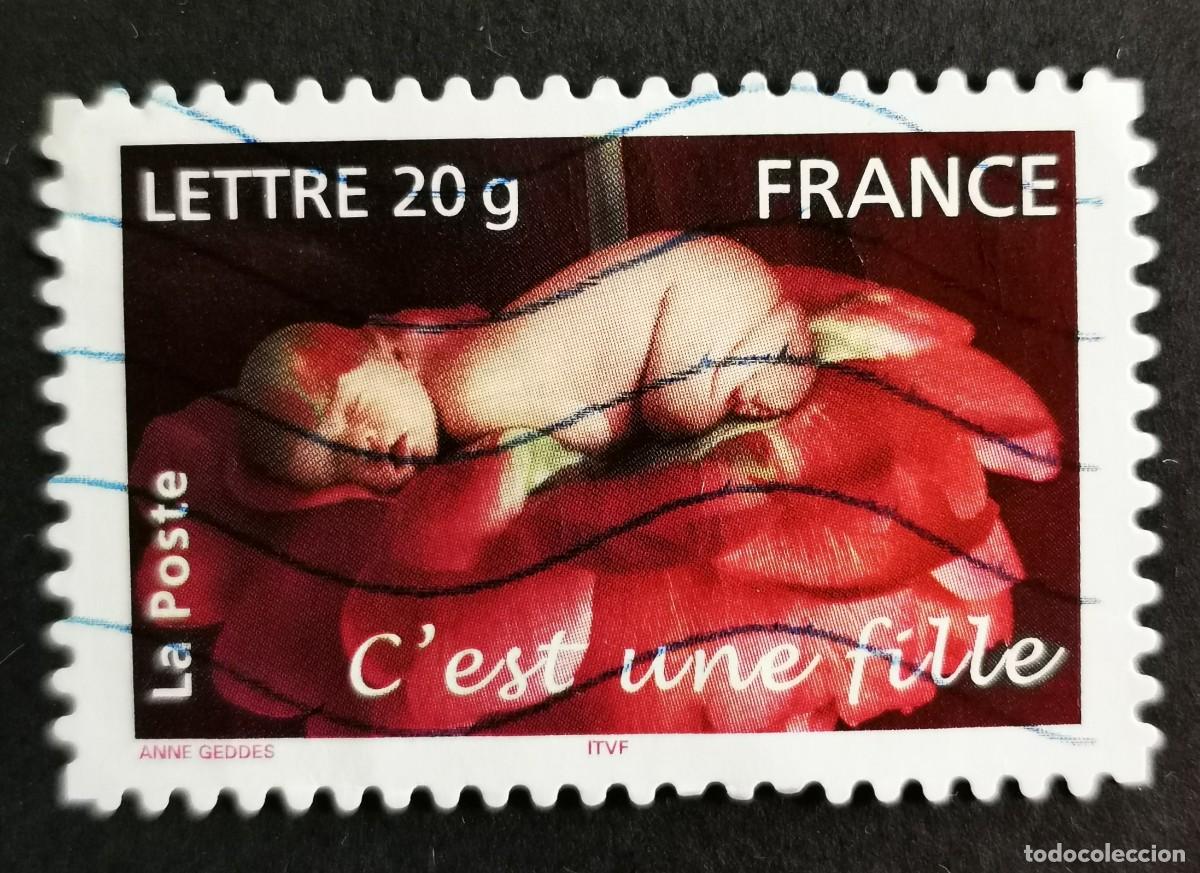 Sellos: Sello Francia 2005, Es una ni&ntilde;a, Sin valor facial Michel: FR 3957I