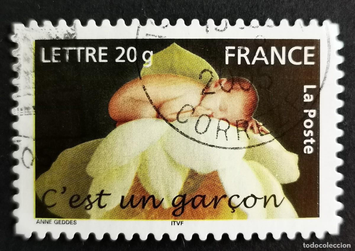 Sellos: Sello Francia 2005, Es un ni&ntilde;o, Sin valor facial Michel: FR 3958I
