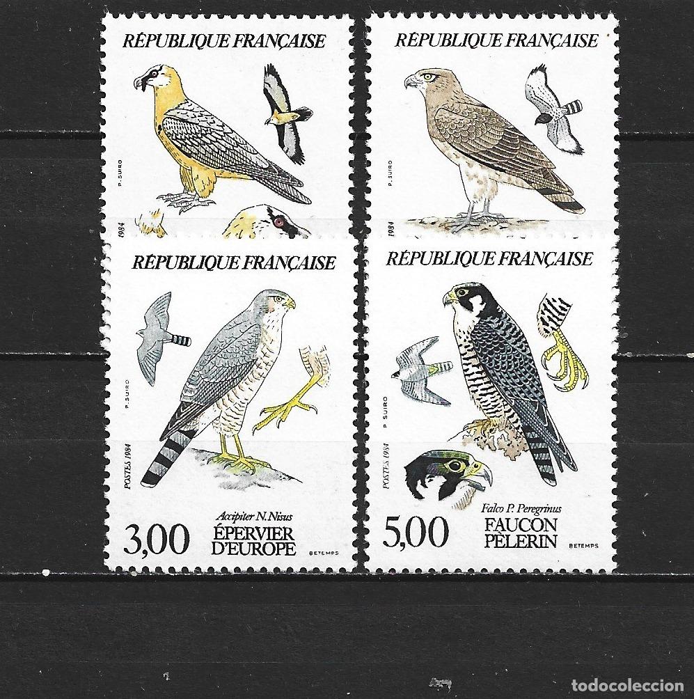 Sellos: FRANCIA YVERT NUM. 2337/2340 ** SERIE COMPLETA SIN FIJASELLOS
