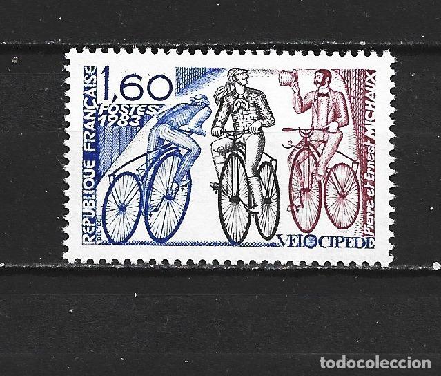 Sellos: FRANCIA YVERT NUM. 2290 ** SERIE COMPLETA SIN FIJASELLOS