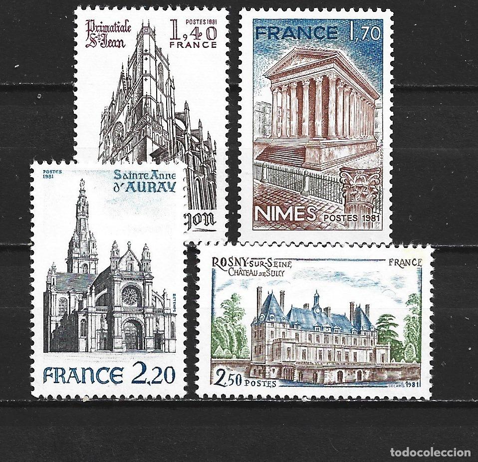 Sellos: FRANCIA YVERT NUM. 2132/2135 ** SERIE COMPLETA SIN FIJASELLOS