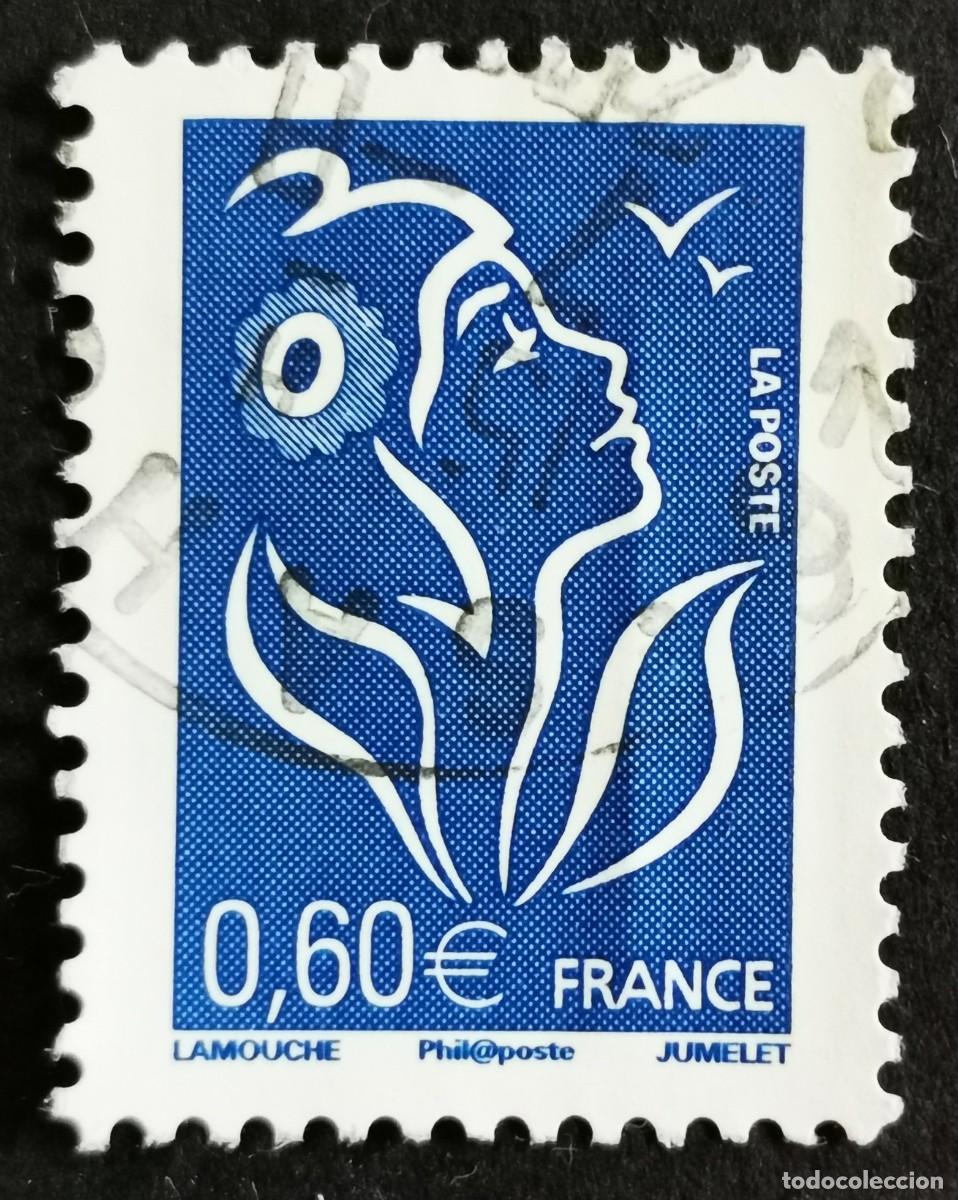Sellos: Sello Francia 2006, Marianne of Lamouche, 0,60 &euro; Michel: FR 4158IA