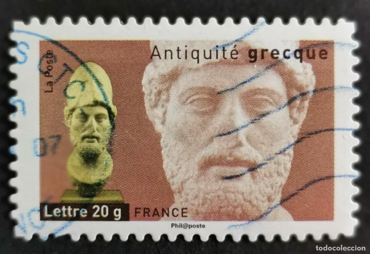 Sellos: Sello Francia 2007, Pericles, Carta 20gl Michel: FR 4209