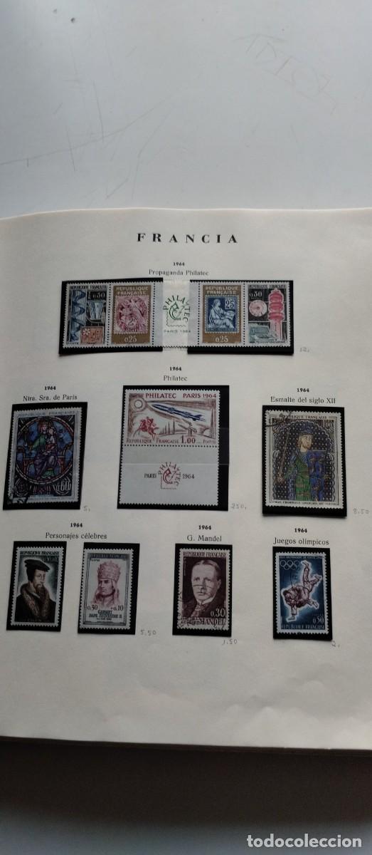 Sellos: Colecci&oacute;n de Francia del 1960 al 1988 29 a&ntilde;os de sellos la mayor&iacute;a matasellados pero tambi&eacute;n hay con