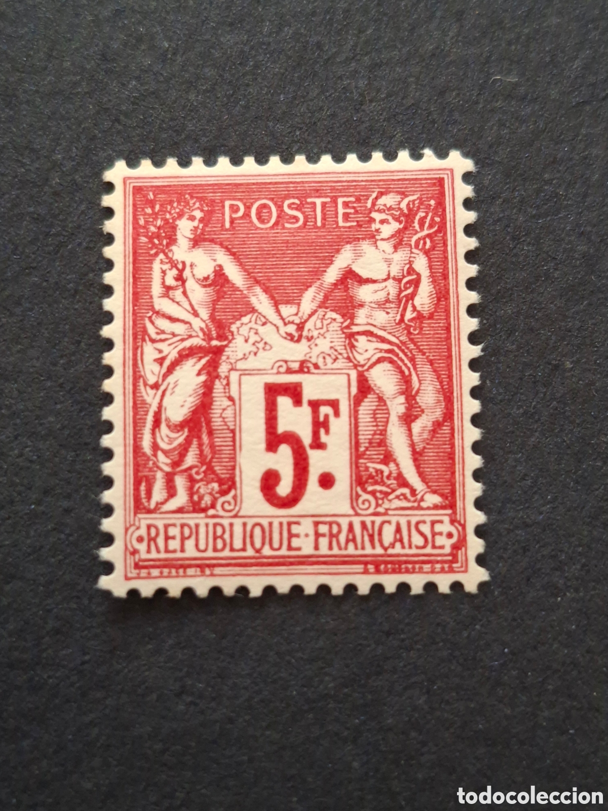 Sellos: FRANCIA. YVERT 216 NUEVO SIN CHARNELA. EXPOSICI&Oacute;N FILATELICA DE PARIS. LUJO.