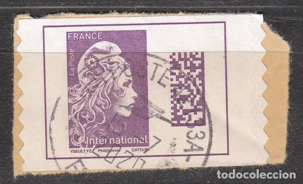 Sellos: FRANCIA - MARIANA LETTRE INTENATIONAL - USADO