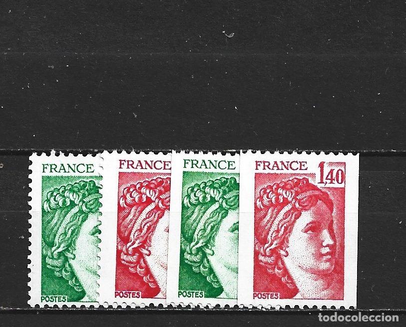 Sellos: FRANCIA YVERT NUM. 2101/2104 ** SERIE COMPLETA SIN FIJASELLOS