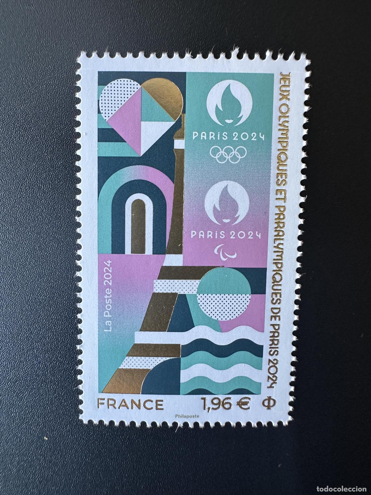 Sellos: Francia 2024 YT 5767 Juegos Ol&iacute;mpicos de Par&iacute;s Olympia nueve