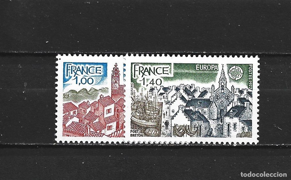 Sellos: FRANCIA YVERT NUM. 1928/1929 ** SERIE COMPLETA SIN FIJASELLOS