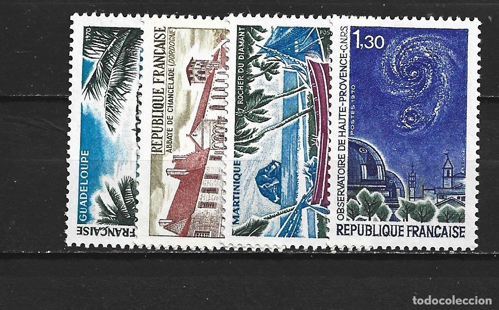 Sellos: FRANCIA YVERT NUM. 1644/1647 ** SERIE COMPLETA SIN FIJASELLOS