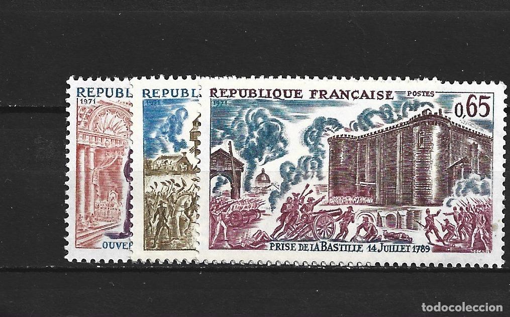 Sellos: FRANCIA YVERT NUM. 1678/1680 ** SERIE COMPLETA SIN FIJASELLOS