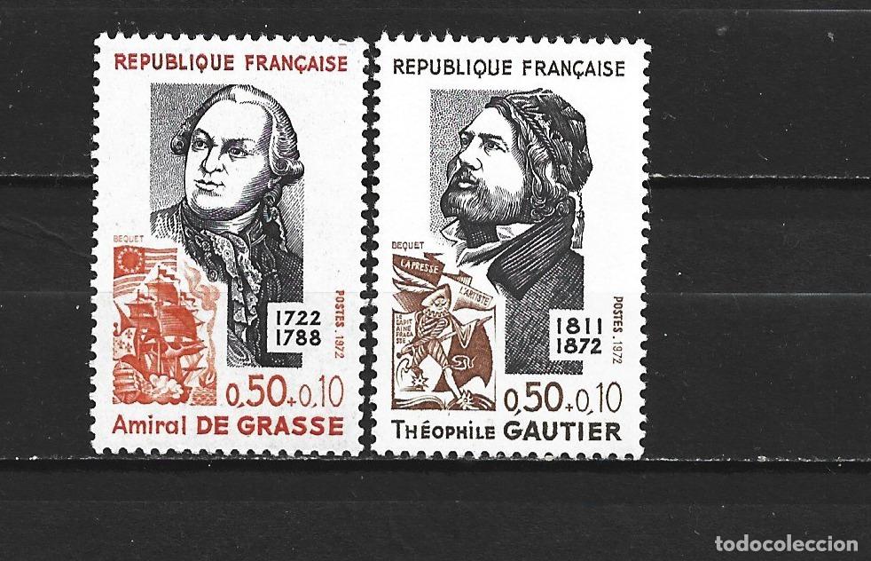 Sellos: FRANCIA YVERT NUM. 1727/1728 ** SERIE COMPLETA SIN FIJASELLOS