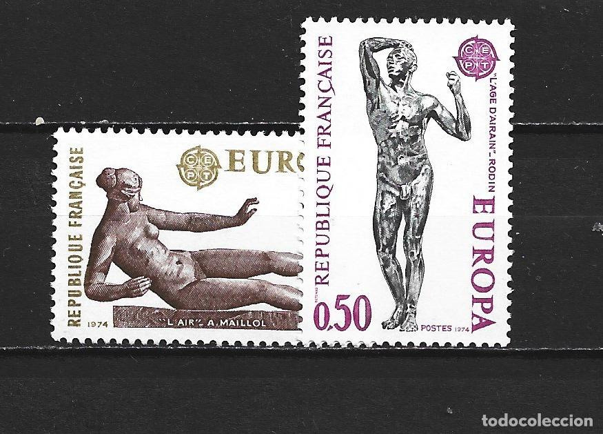 Sellos: FRANCIA YVERT NUM. 1789/1790 ** SERIE COMPLETA SIN FIJASELLOS