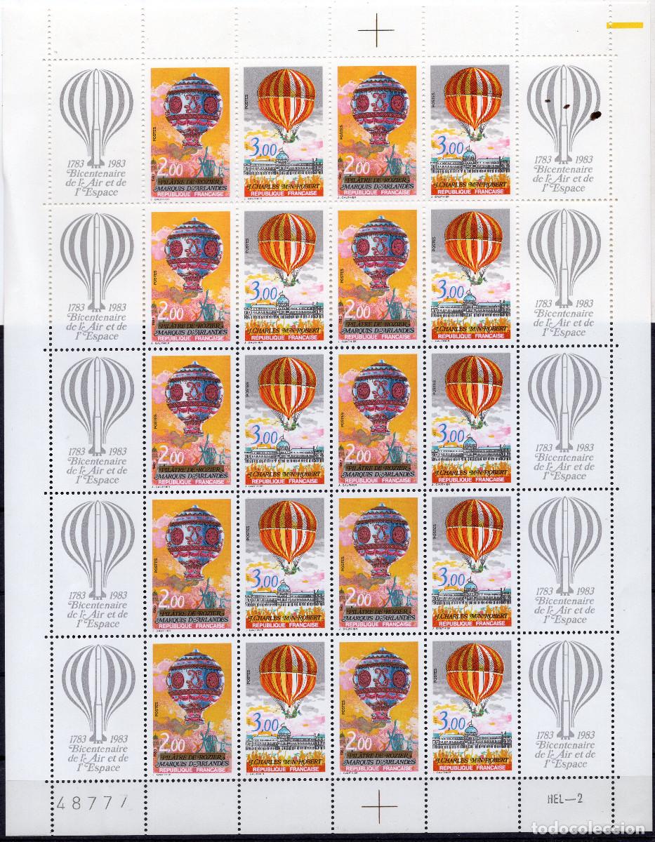 Sellos: FRANCIA 1983 STAMP FDC MICHEL FR 2387Zf-23882f KB