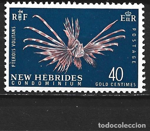 Sellos: NUEVA HEBRIDES FRANCES YVERT NUM. 217 ** NUEVO SIN FIJASELLOS
