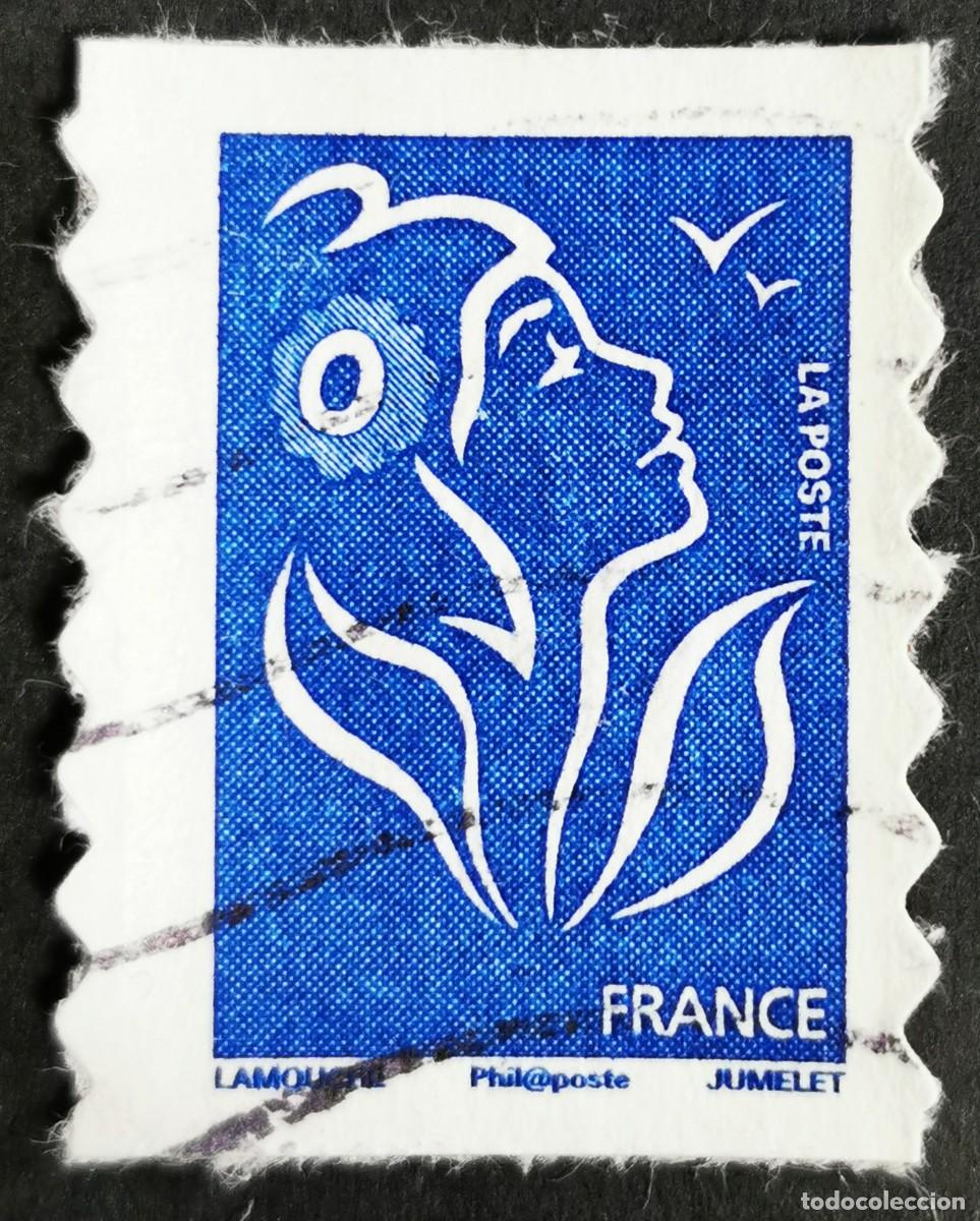 Sellos: Sello Francia 2008, Marianne de Lamouche, Sin Valor Facial Michel: FR 4351Bc