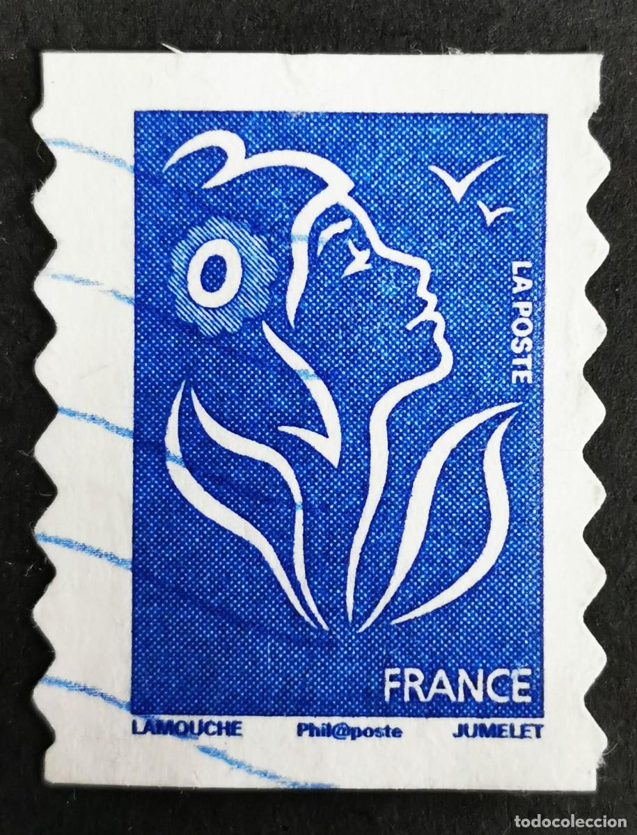 Sellos: Sello Francia 2008, Marianne de Lamouche, Sin Valor Facial Michel: FR 4351Bc