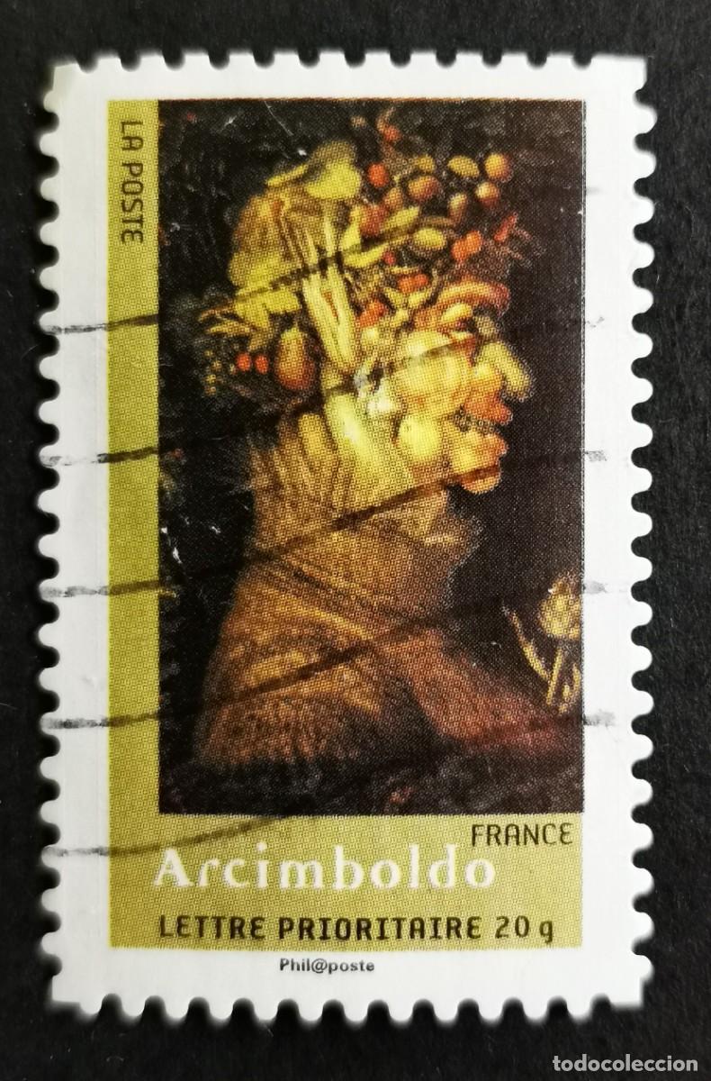 Sellos: Sello Francia 2008, Verano, por Giuseppe Arcimboldo, Sin Valor Facial Michel: 4362