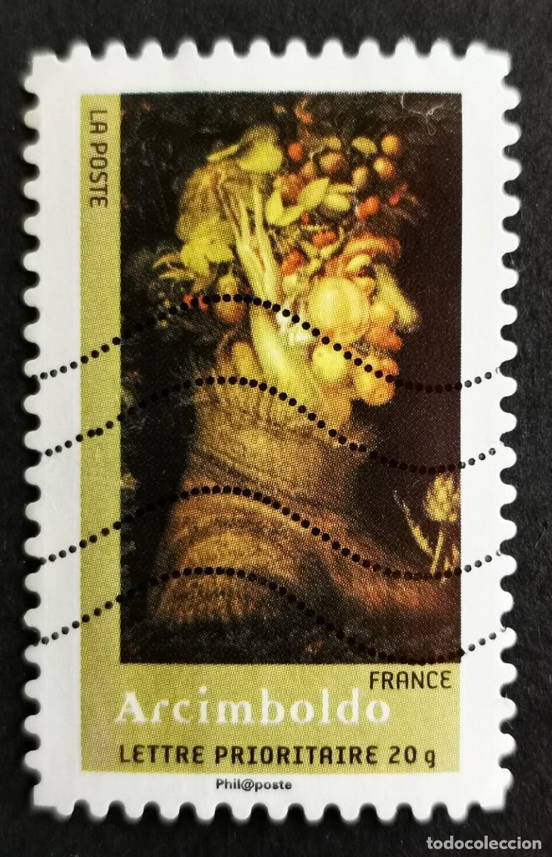 Sellos: Sello Francia 2008, Verano, por Giuseppe Arcimboldo, Sin Valor Facial Michel: 4362