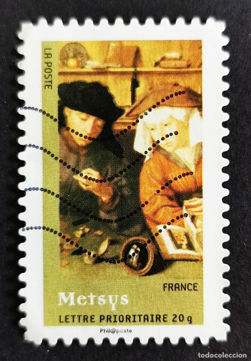 Sellos: Sello Francia 2008, El prestamista y su esposa, por Quentin Metsys Sin Valor Facial Michel: 4365