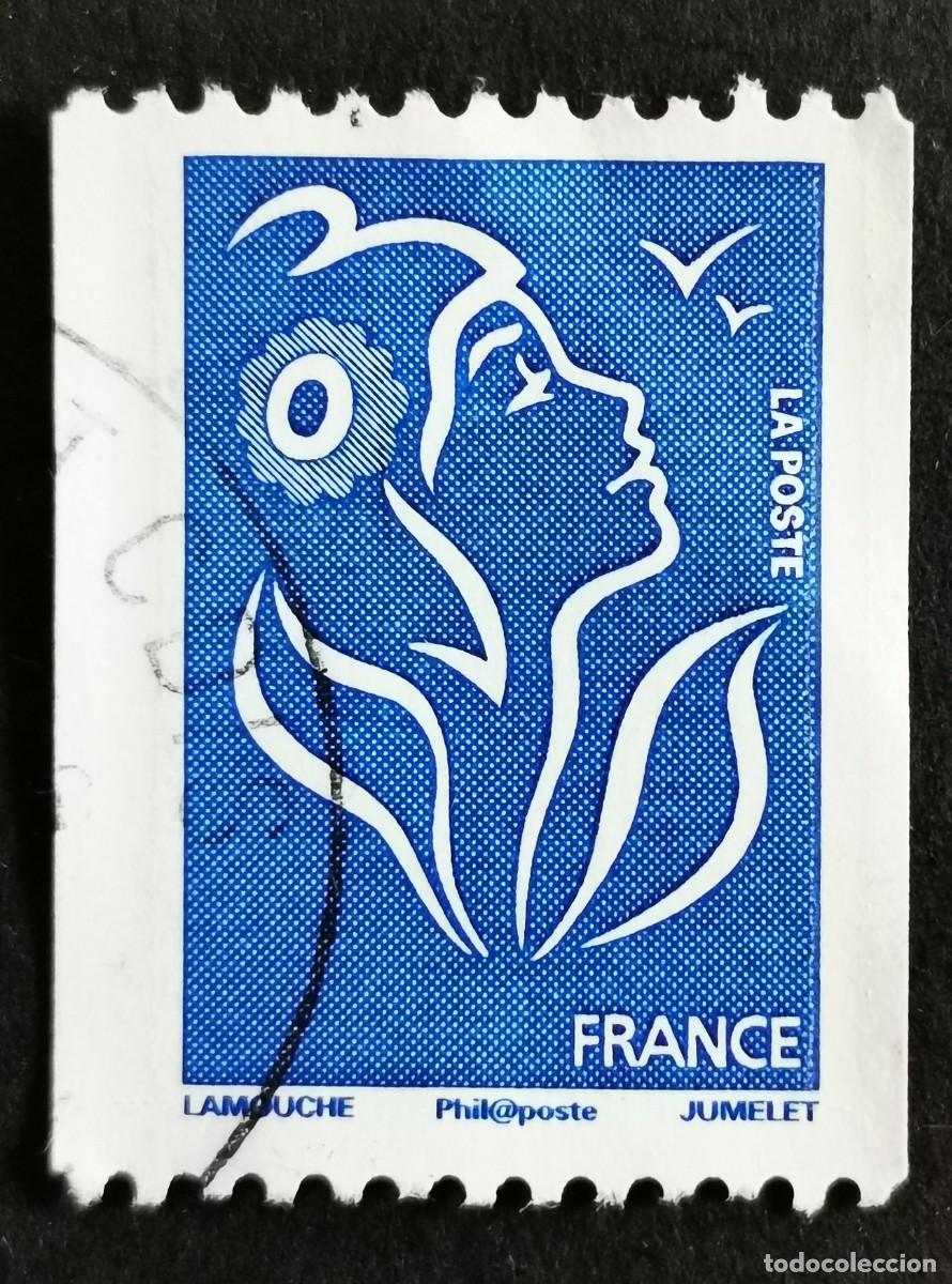 Sellos: Sello Francia 2008, Marianne de Lamouche, Sin Valor Facial Michel: 4370C