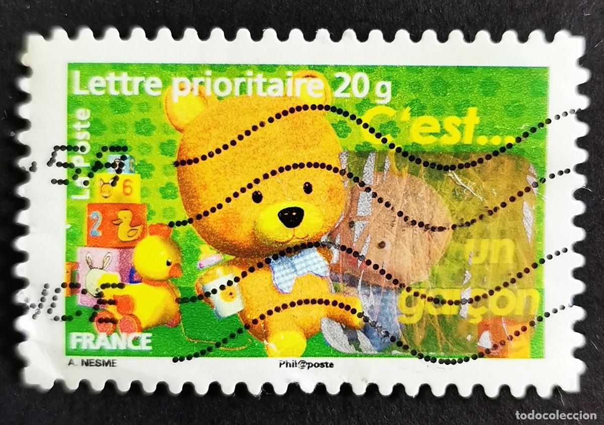 Sellos: Sello Francia 2008, Es un ni&ntilde;o, Sin Valor Facial Michel: 4412