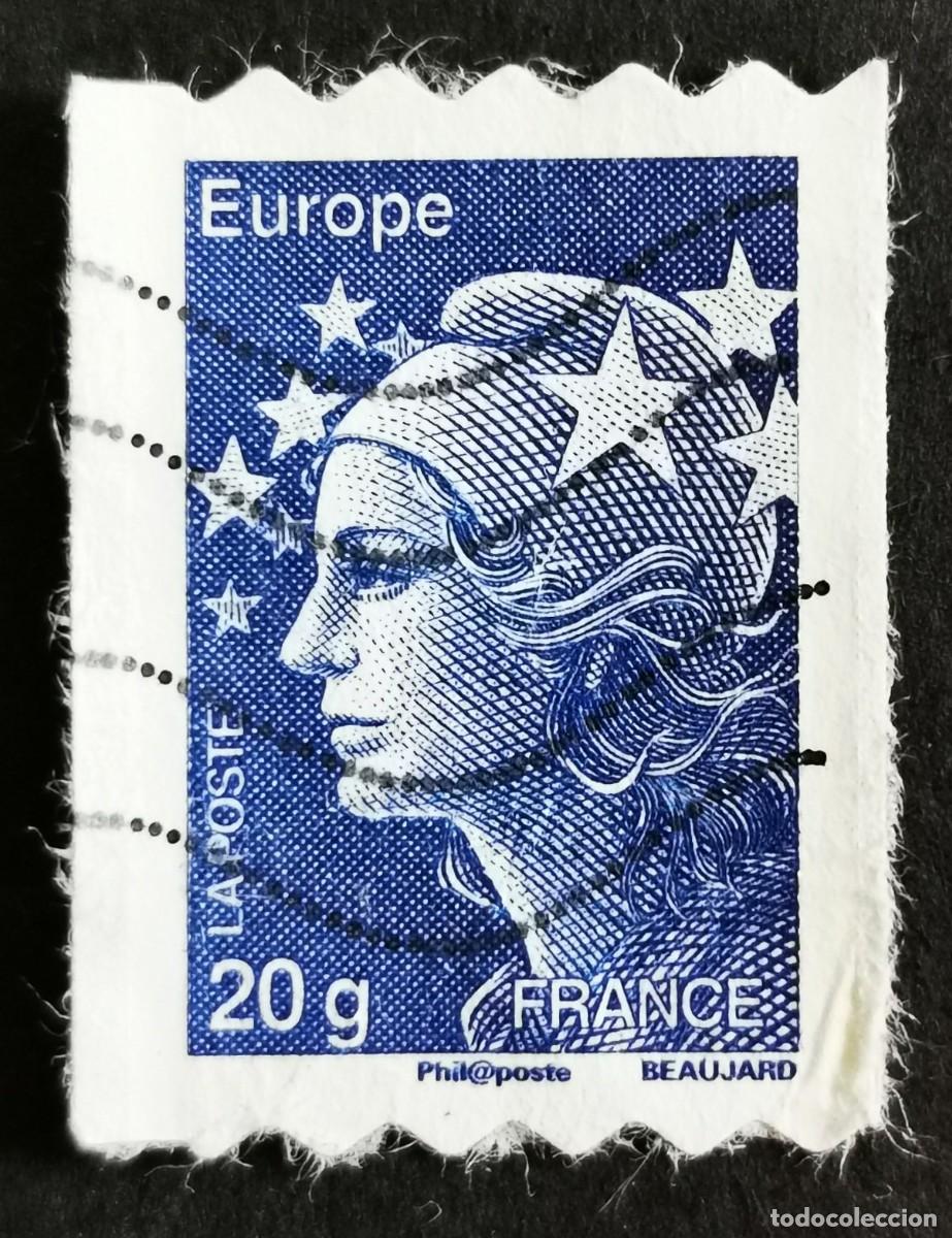 Sellos: Sello Francia 2008, Marianne de Beaujard, Sin Valor Facial Michel: 4428Bc