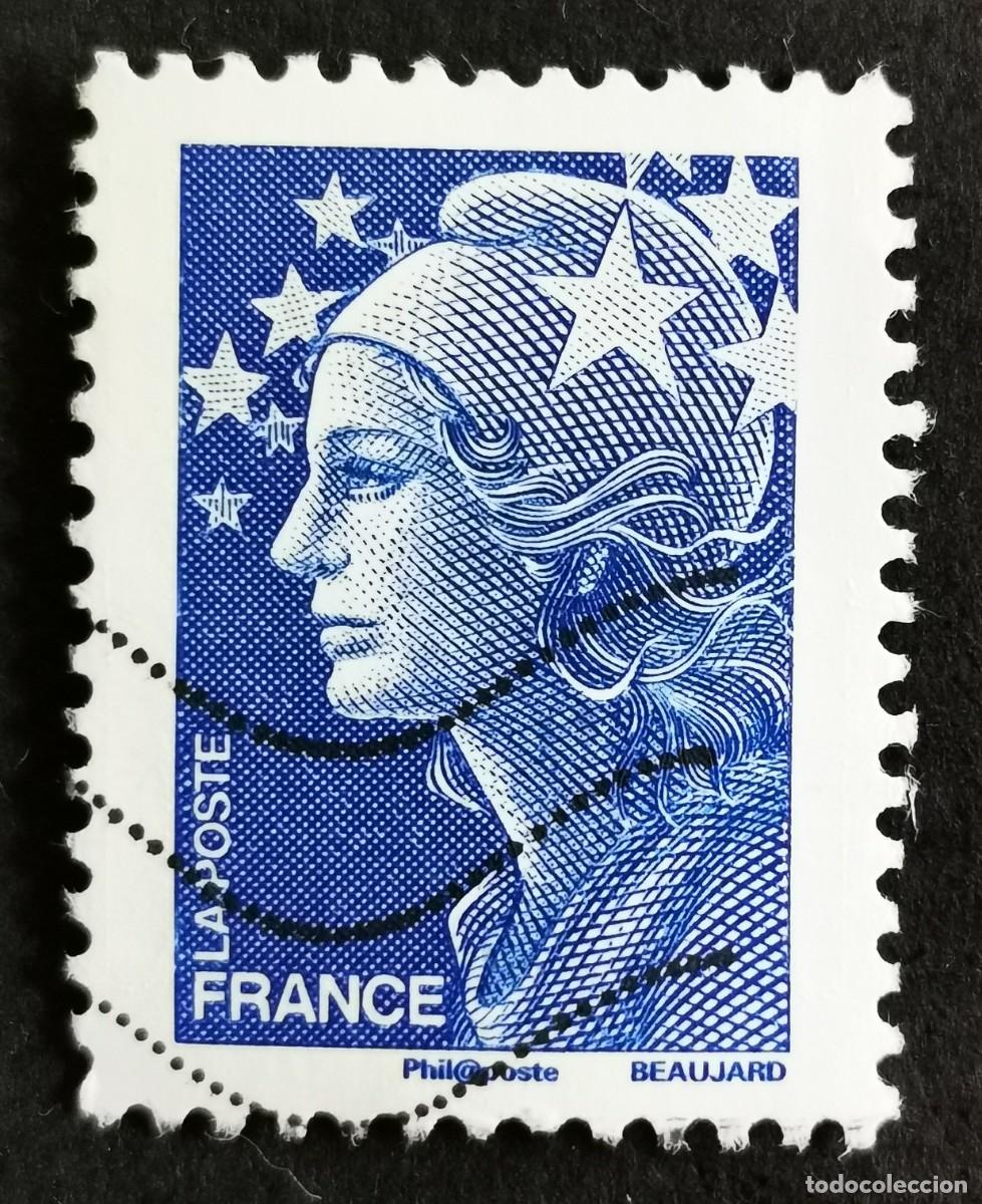 Sellos: Sello Francia 2008, Marianne de Beaujard, Sin Valor Facial Michel: 4458IA