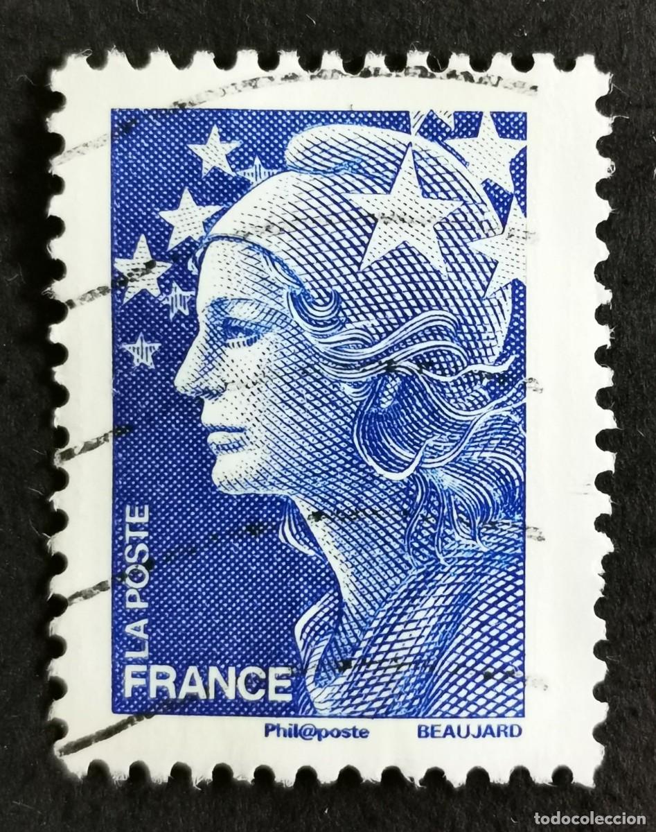 Sellos: Sello Francia 2008, Marianne de Beaujard, Sin Valor Facial Michel: 4458IA