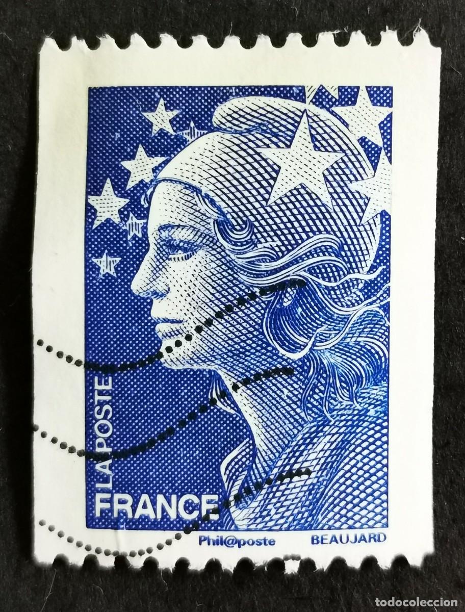 Sellos: Sello Francia 2008, Marianne de Beaujard, Sin Valor Facial Michel: 4458IC