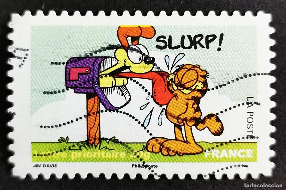 Sellos: Sello Francia 2008, Garfield, Sin Valor Facial Michel: 4501
