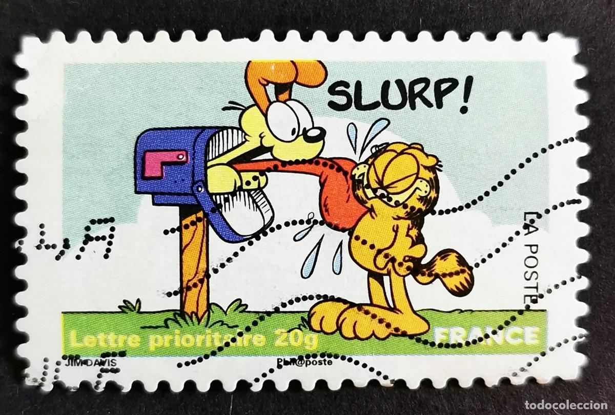 Sellos: Sello Francia 2008, Garfield, Sin Valor Facial Michel: 4501