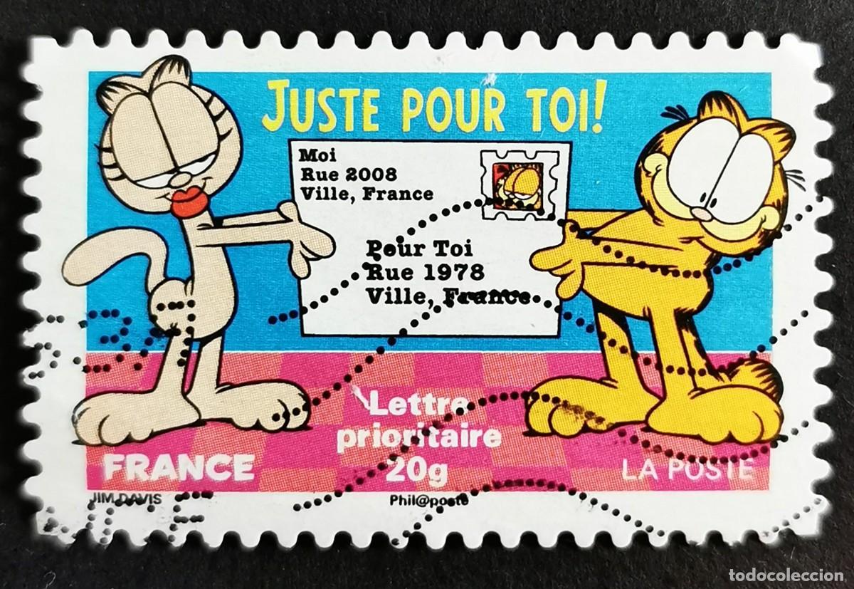 Sellos: Sello Francia 2008, Garfield, Sin Valor Facial Michel: 4503