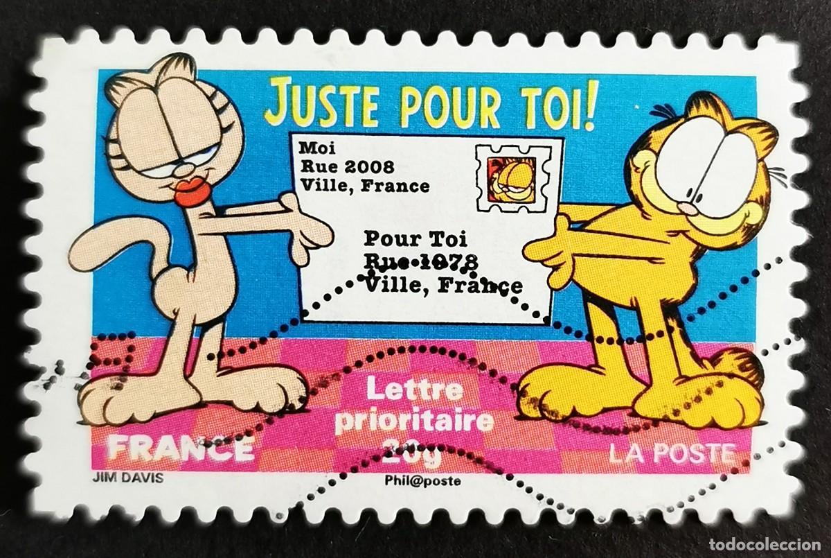 Sellos: Sello Francia 2008, Garfield, Sin Valor Facial Michel: 4503