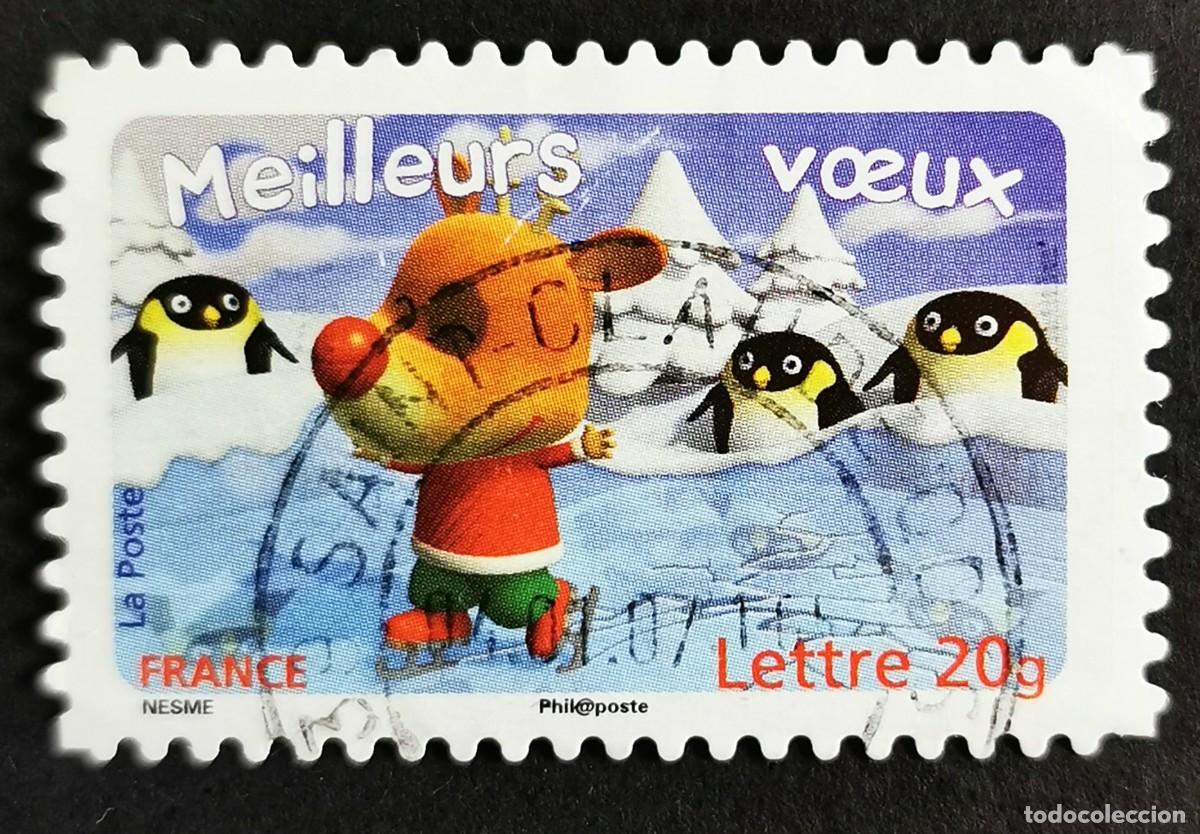 Sellos: Sello Francia 2006,Patinaje de renos, Michel: FR 4181I
