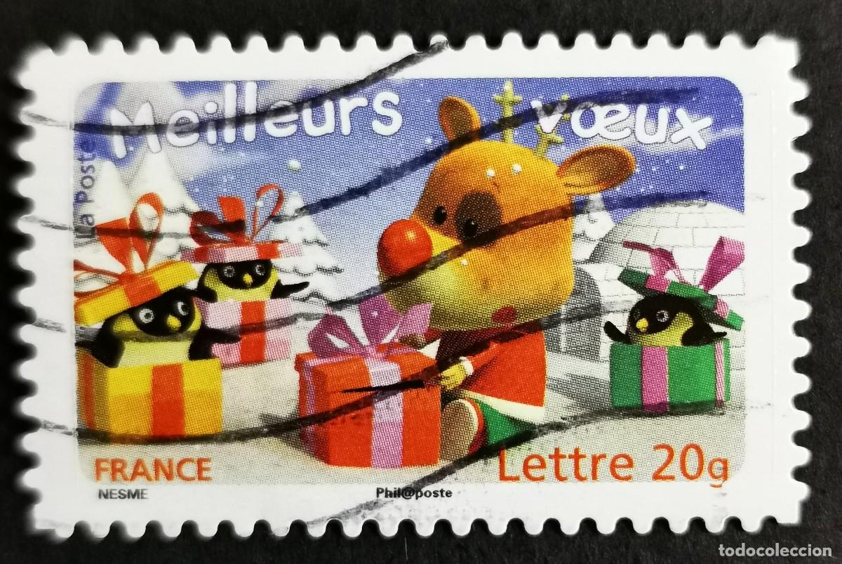 Sellos: Sello Francia 2006, PLos mejores deseos, Carta 20g Michel: FR 4182I