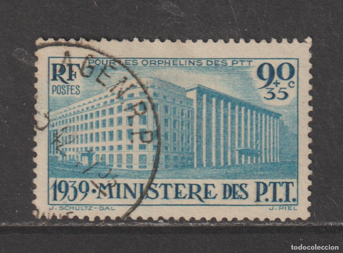 Sellos: France 1939 - Yvert 424 oblitere