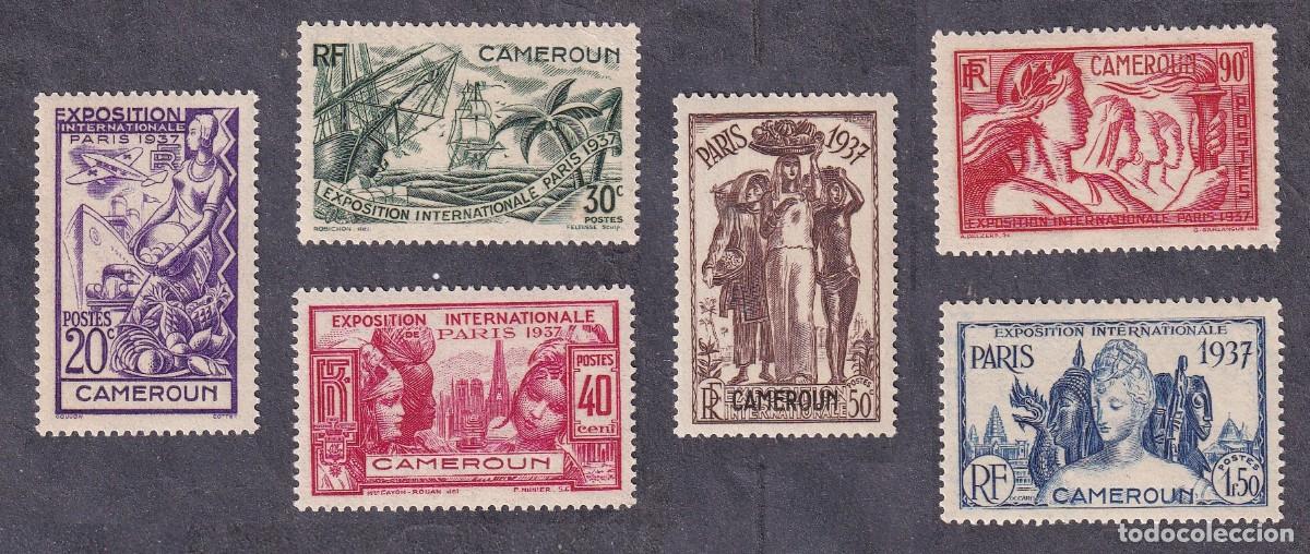 Sellos: colonies fran&ccedil;aises CAMEROUN n&deg; 153 &agrave; 158 * troupeau