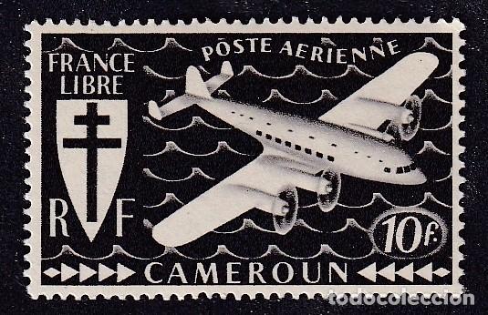 Sellos: colonies fran&ccedil;aises CAMEROUN PA n&deg; 15 ** avion s&eacute;rie de Londres
