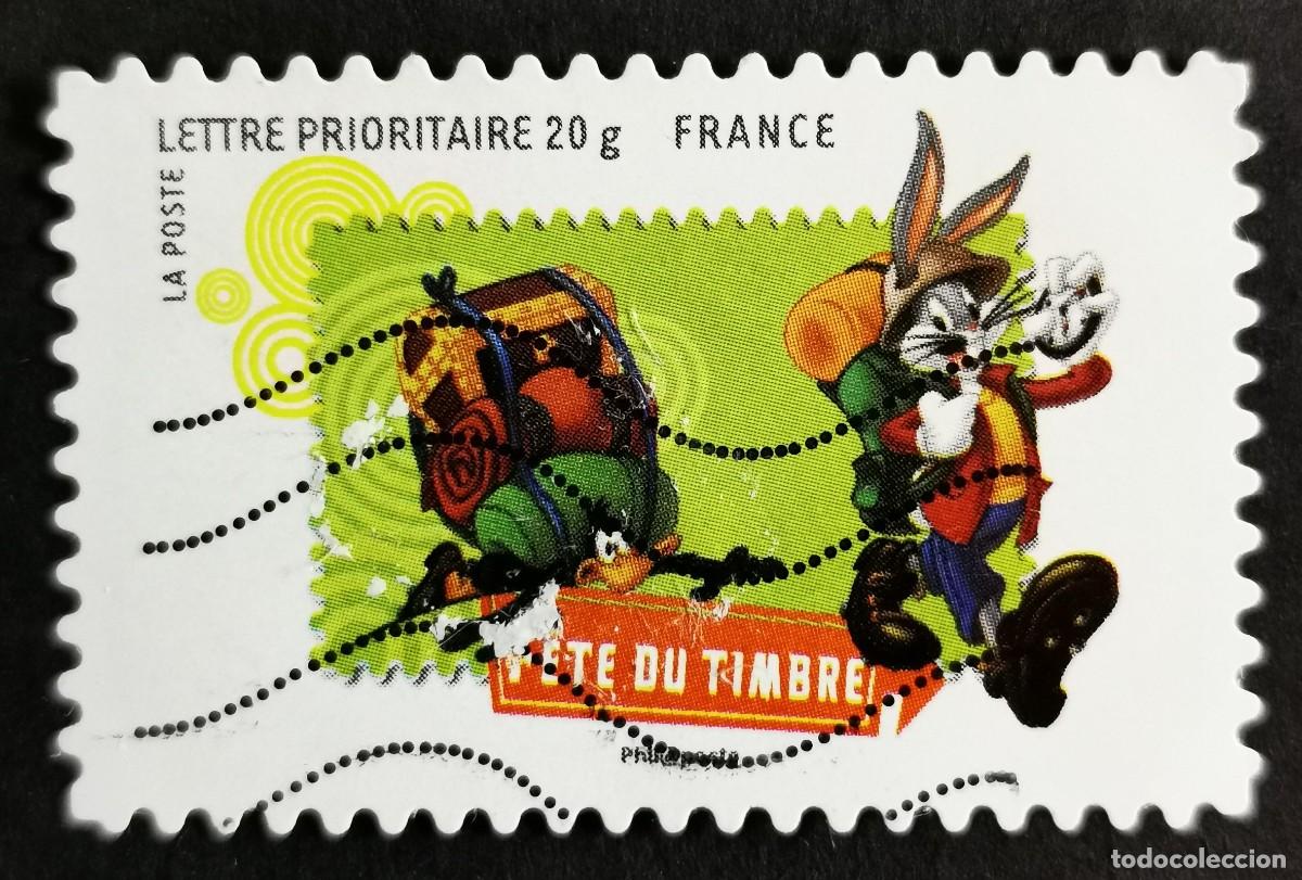 Sellos: Sello Francia 2009, Bugs Bunny, Sin Valor Facial Michel: FR 4604