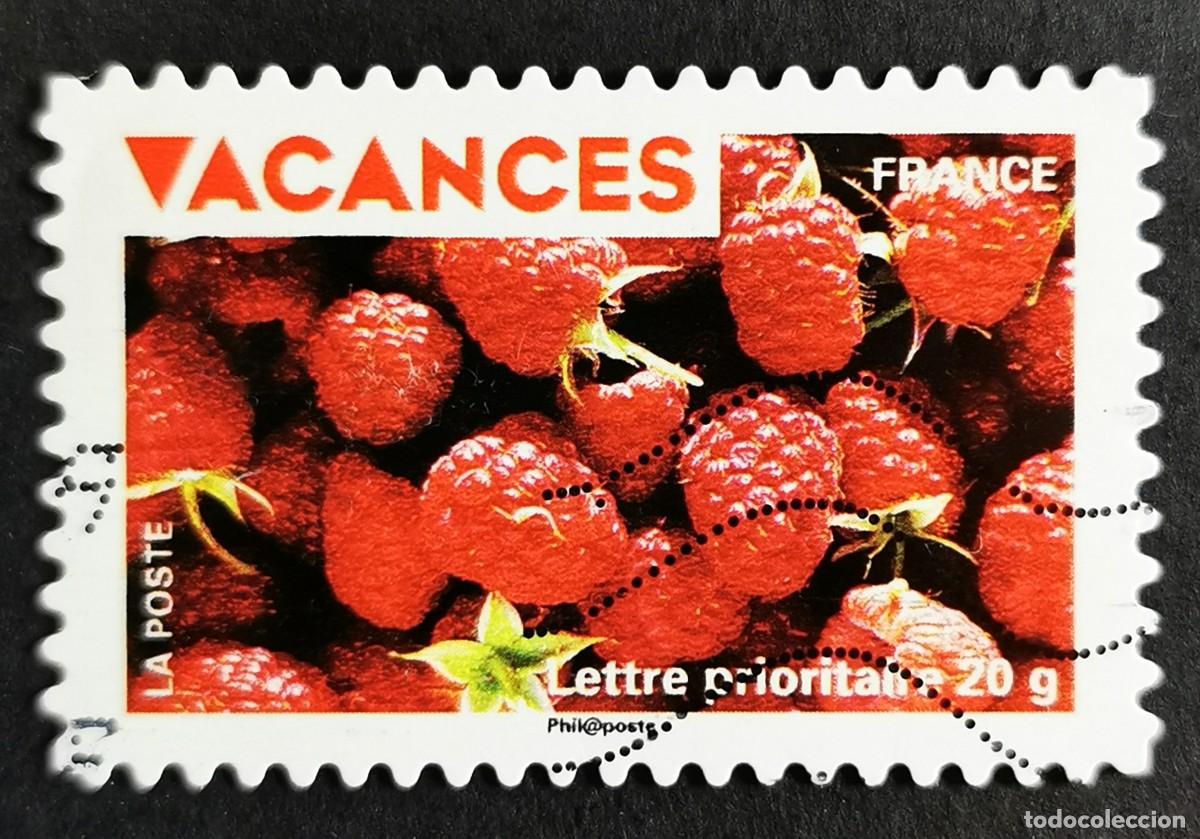Sellos: Sello Francia 2009, Sellos navide&ntilde;os - Frambuesas, Sin Valor Facial Michel: FR 4672