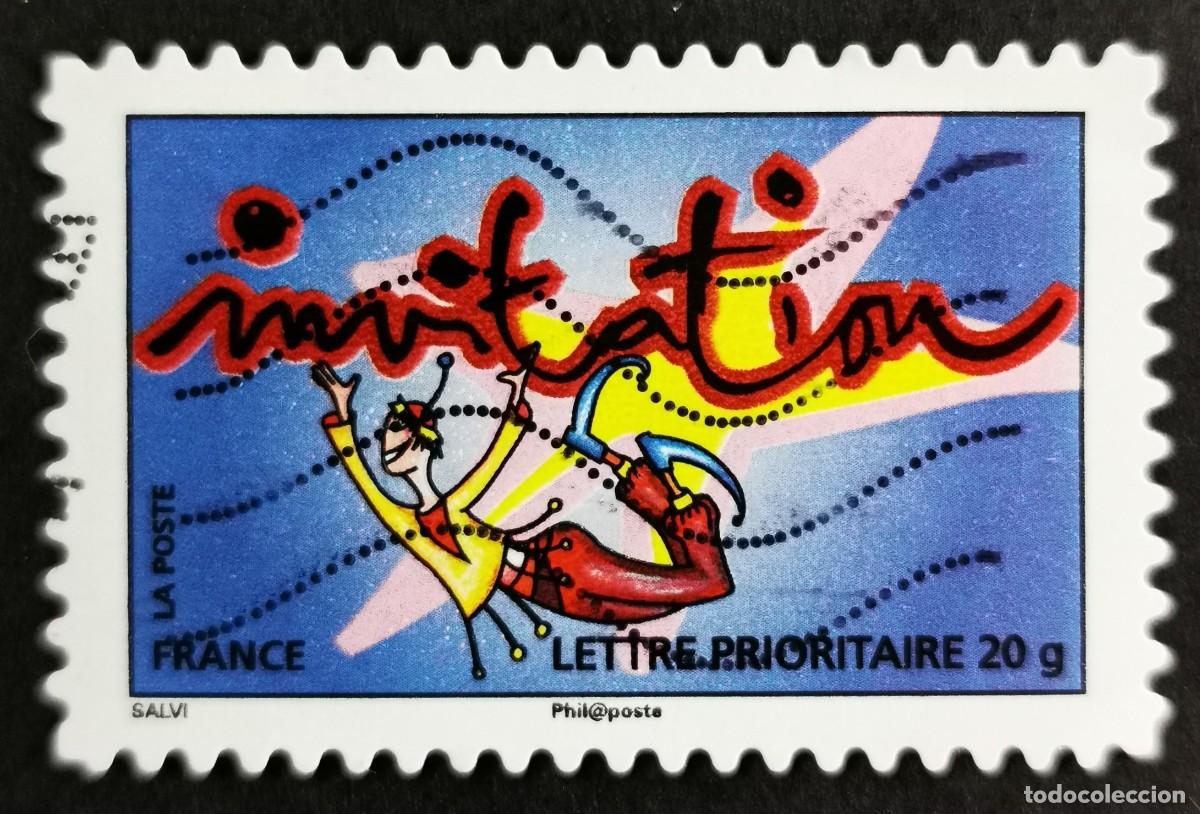 Sellos: Sello Francia 2009, Personaje saltar&iacute;n, Sin Valor Facial Michel: FR 4725