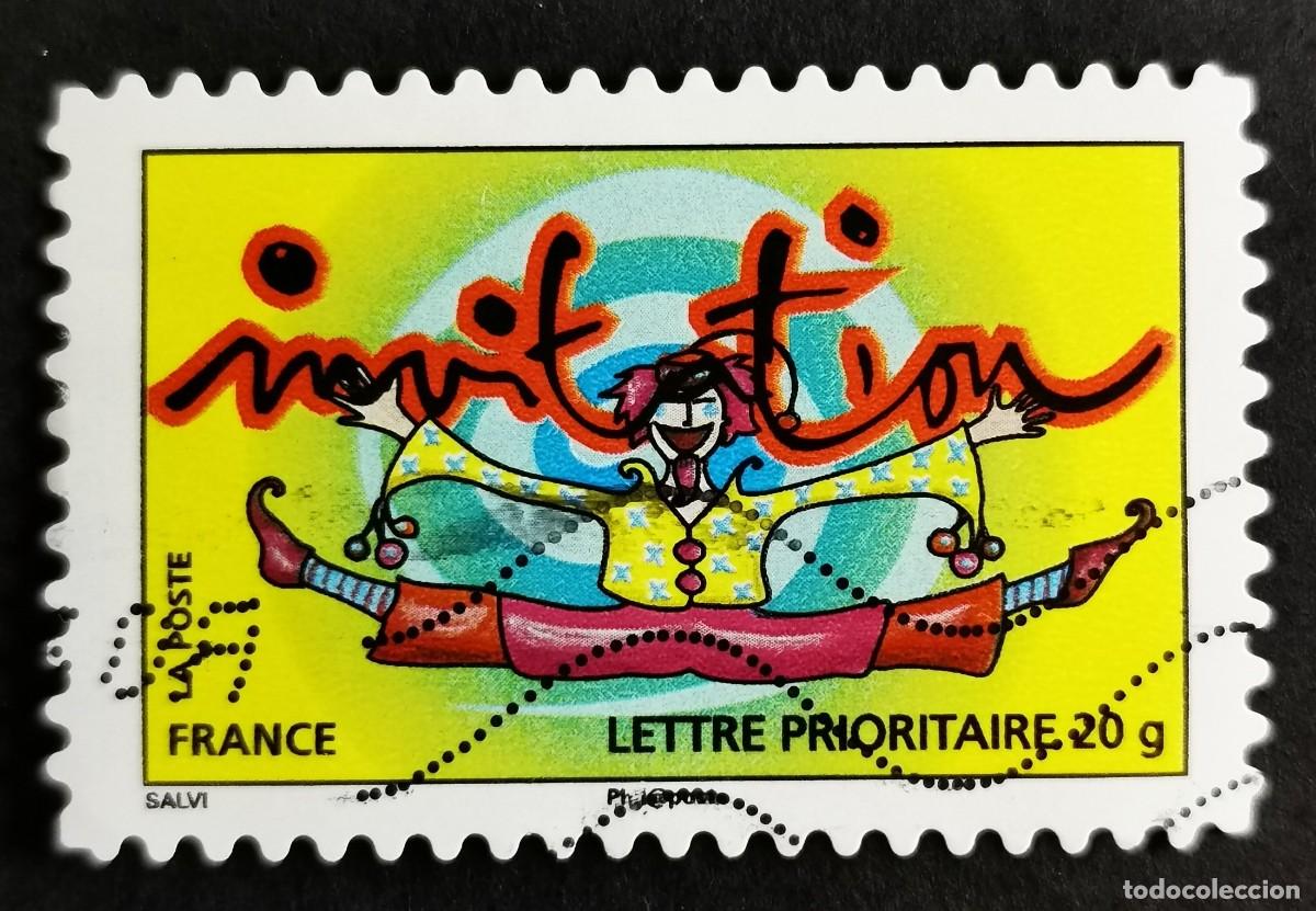 Sellos: Sello Francia 2009, Invitaci&oacute;n al payaso, Sin Valor Facial Michel: FR 4727